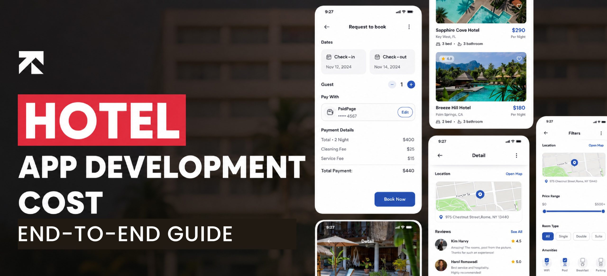 Hotel App Development Cost (End-to-End Guide for 2026)